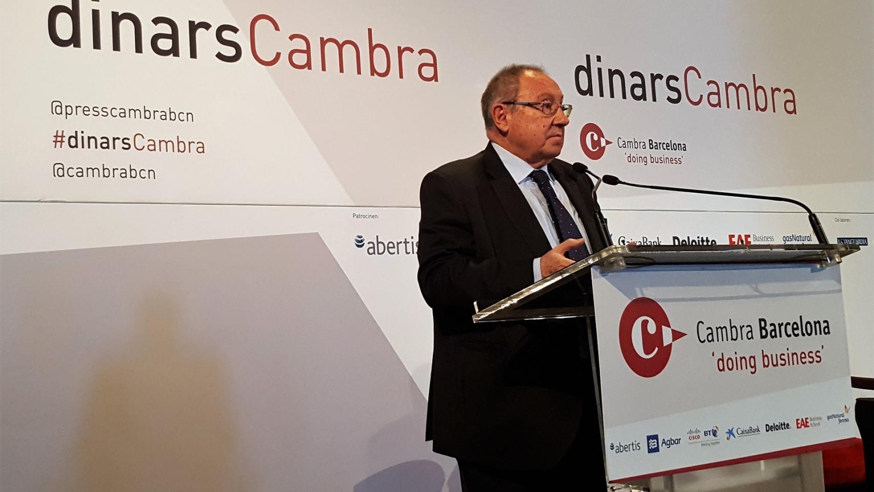 Josep Lluís Bonet, presidente de la Fira y de la Cámara de Comercio de España rechaza el boicot a Catalunya / EP