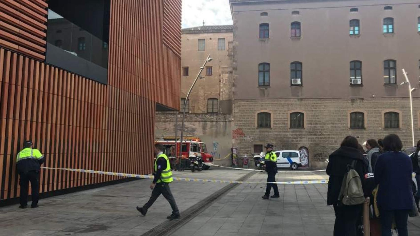 Escola Massana desalojada / Europa Press