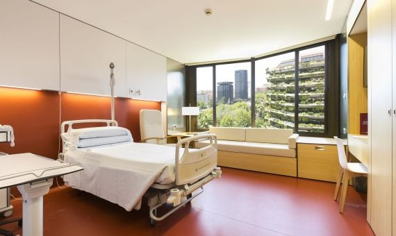 Habitación individual / HOSPITAL DE BARCELONA