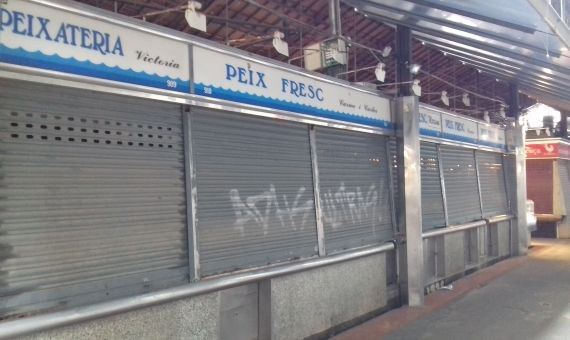 Paradas de pescado de la Boqueria que se trasladarán / J S