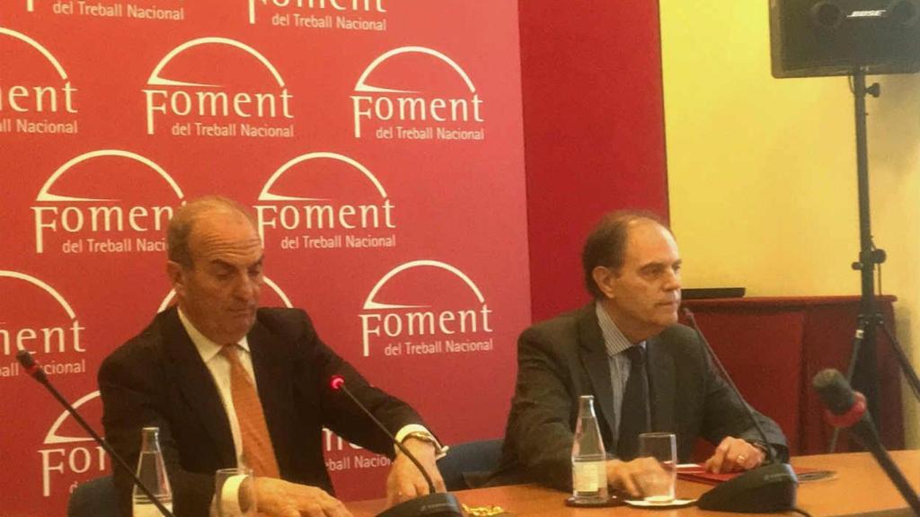 Joaquin Gay de Montella, acompañado de Joan Pujol / CR