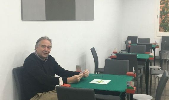 Xavi Goberna, profesor y gran difusor el juego del bridge / CR