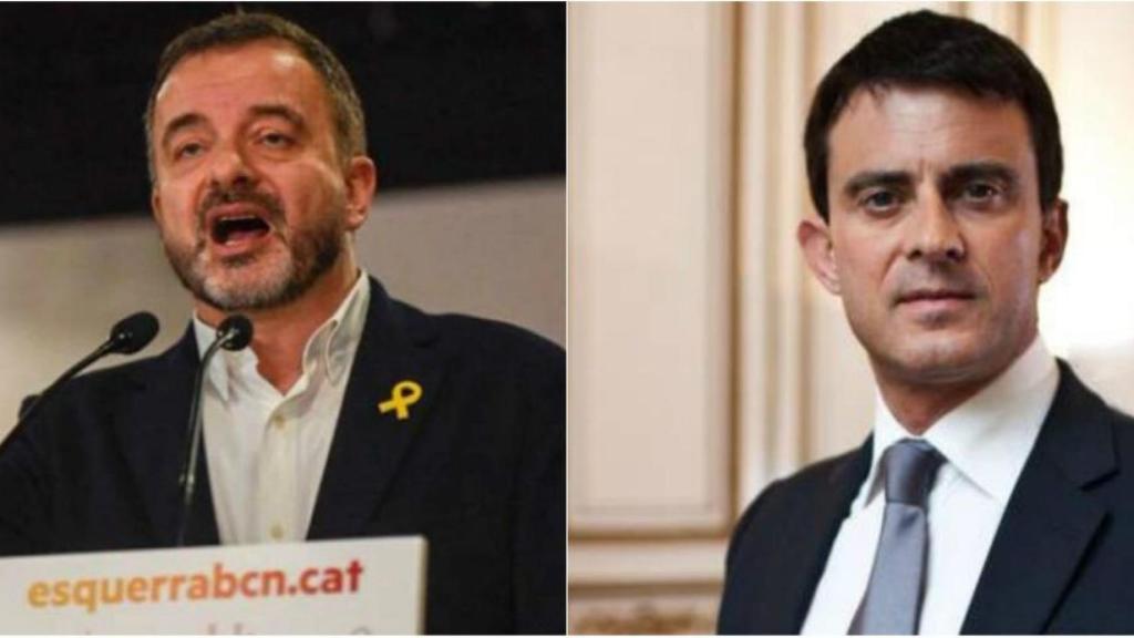 Alfred Bosch y Manuel Valls