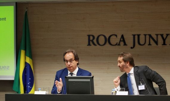 Ricard Frigola, director de relaciones institucionales de Agbar-Suez / H.F.