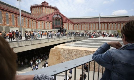 Así ha lucido el Mercat en la reapertura oficial / AB