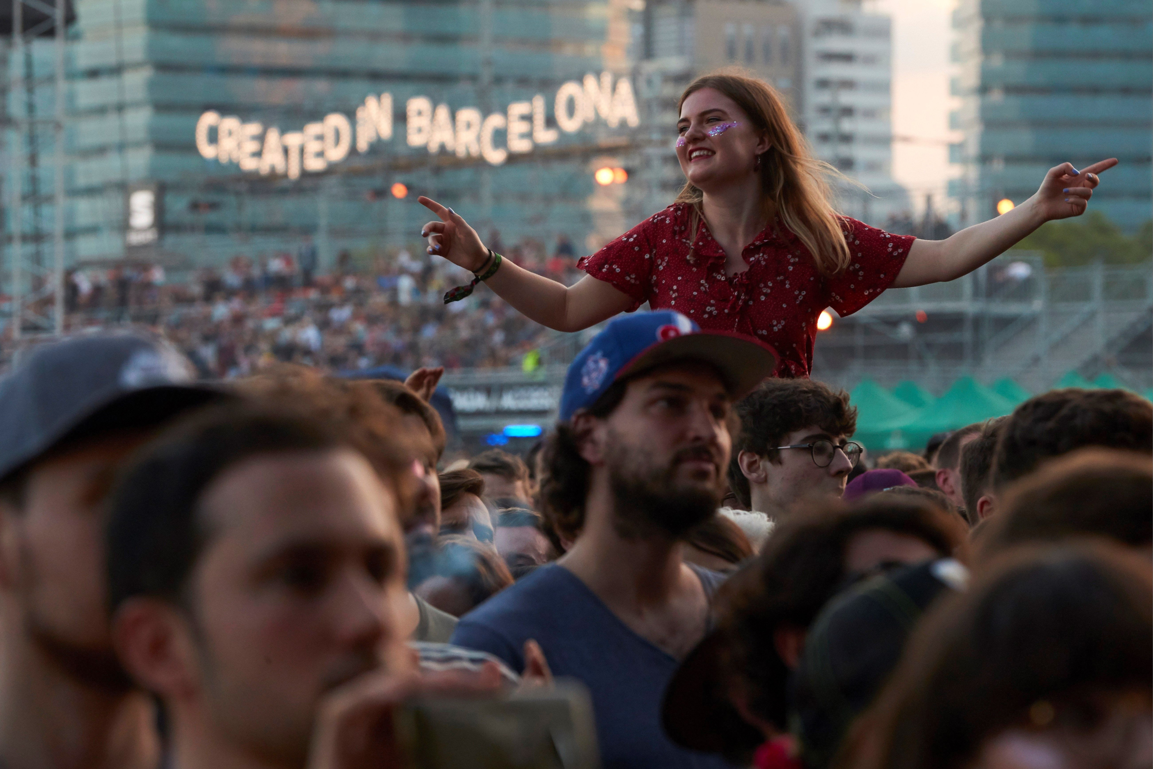 Asistentes al Primavera Sound