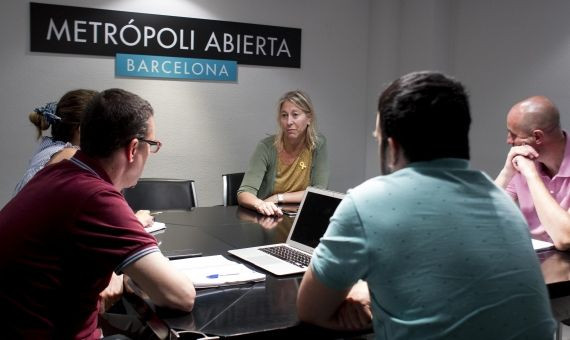 Neus Munté, durante la entrevista en Metrópoli Abierta / HUGO FERNÁNDEZ