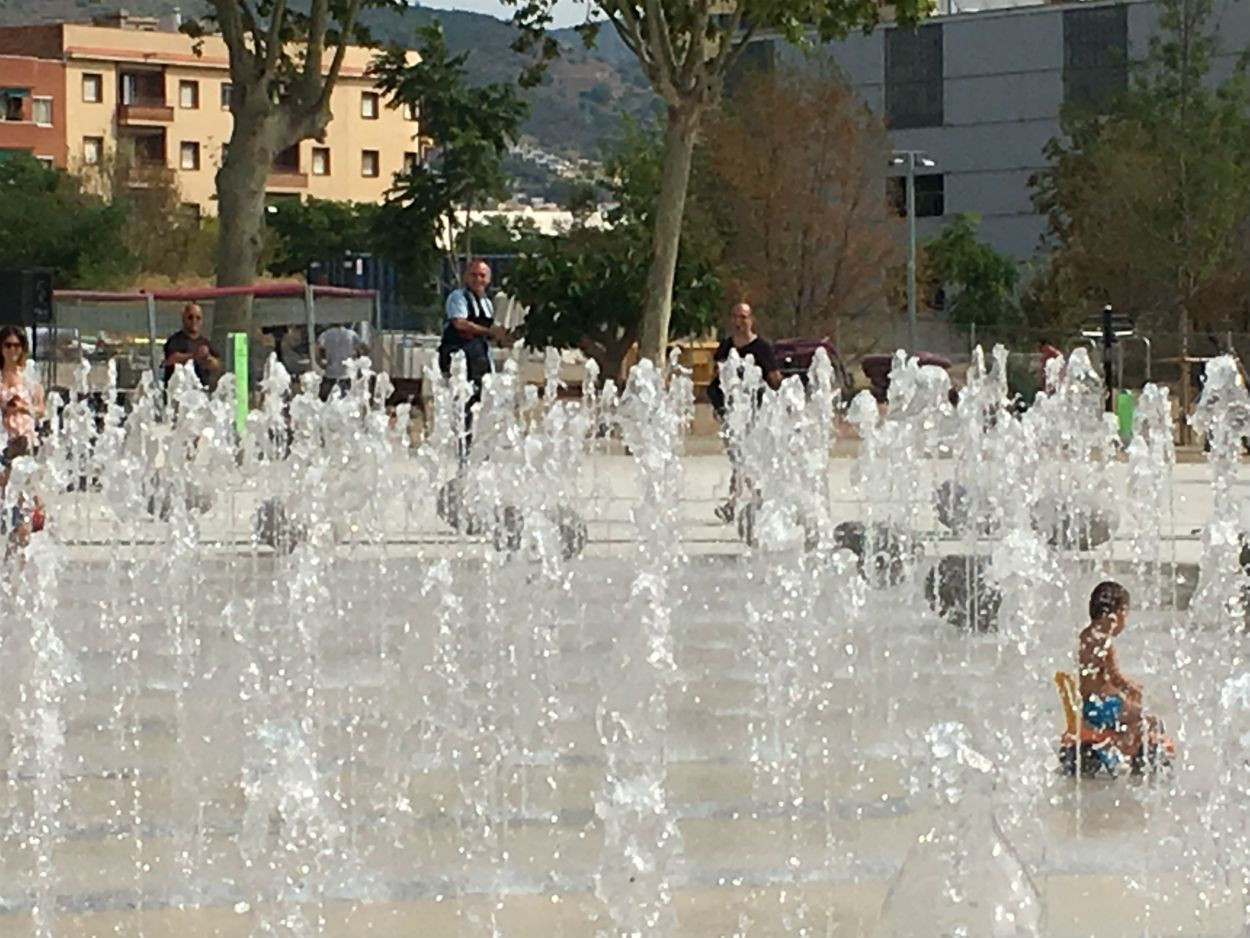 Así lucía el Parque Santiburcio el día de la inauguración / MIKI