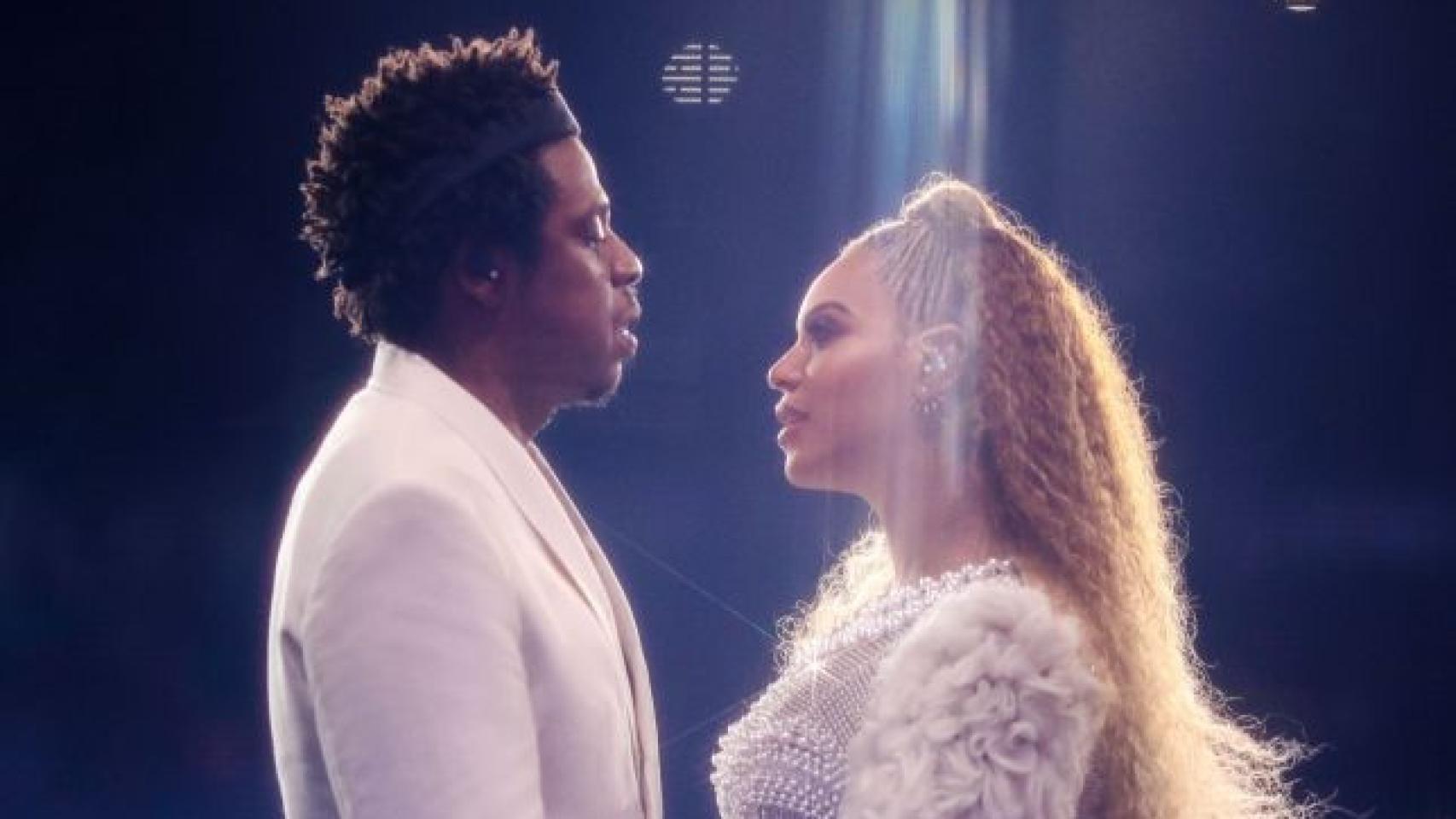 Beyonce y Jay Z en Atlanta