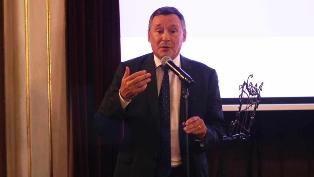 Ángel Simón, presidente de Agbar, en una imagen de archivo / JORDI ROMERO