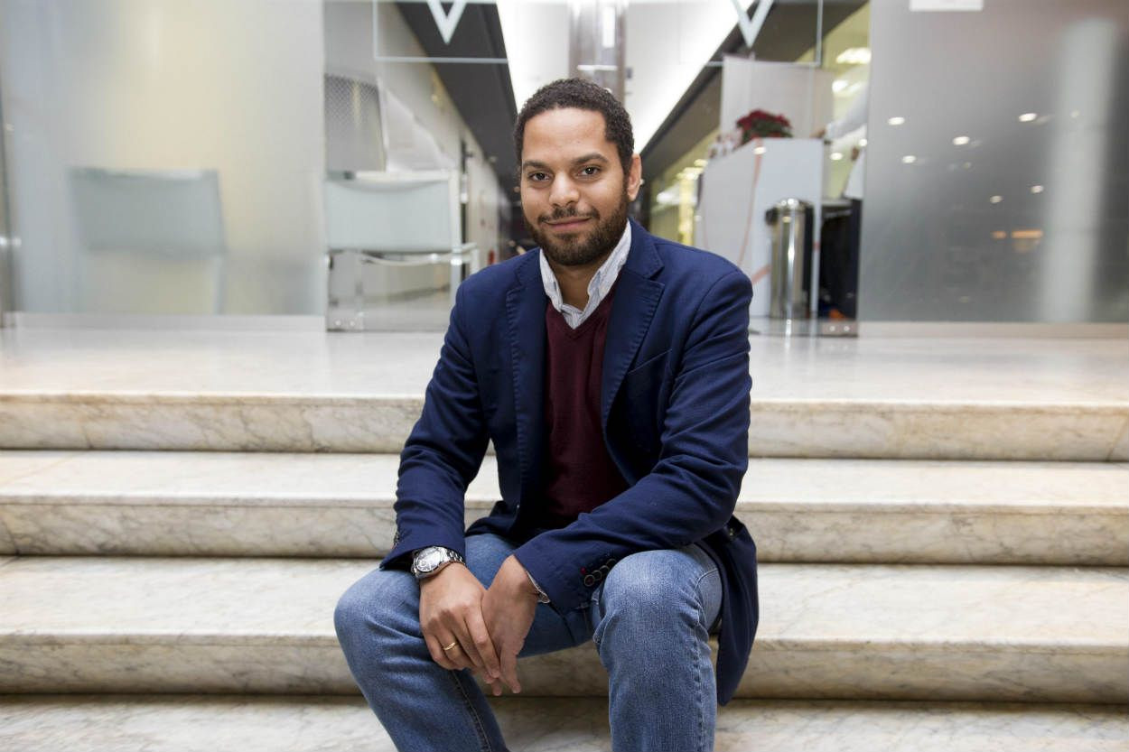 Ignacio Garriga, portavoz del comité ejecutivo nacional de Vox / HUGO FERNÁNDEZ