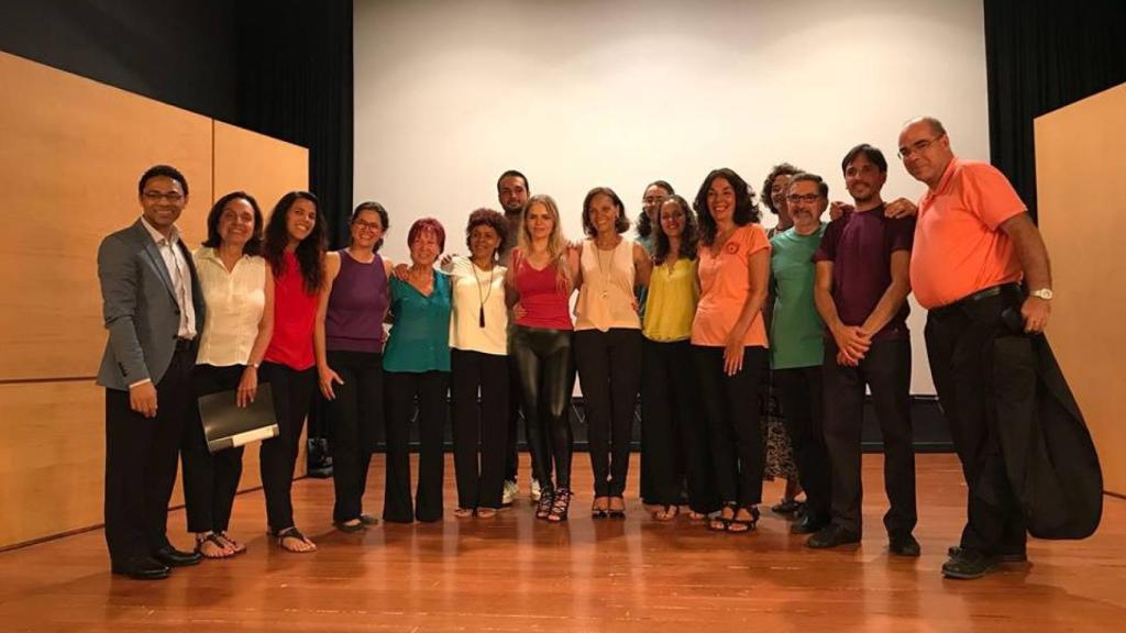 Miembros del coro de brasileños en Barcelona / FACEBOOK CORAL VILLA LOBOS