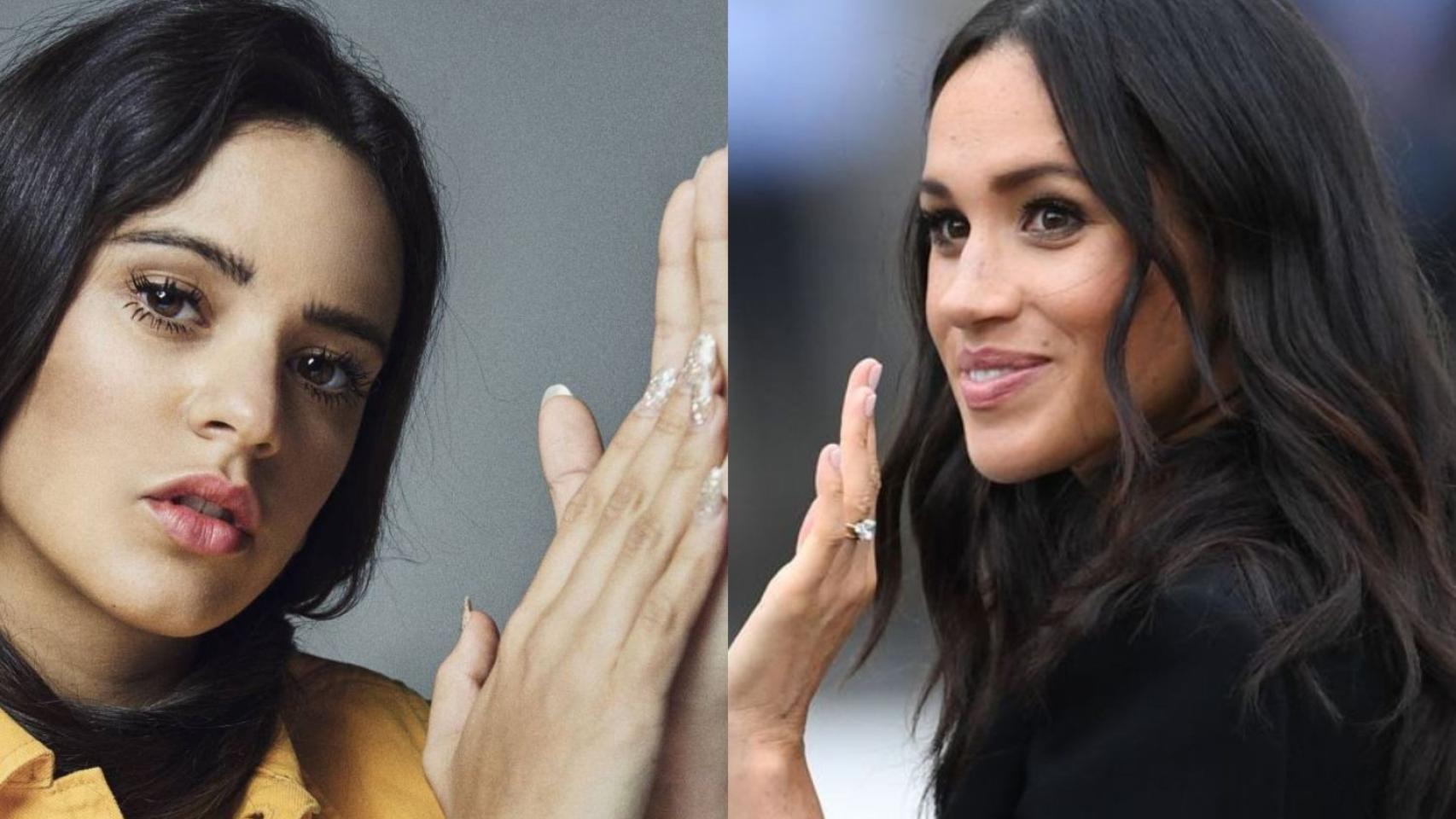 Rosalía y Meghan Markle / NOAH PHARRELL