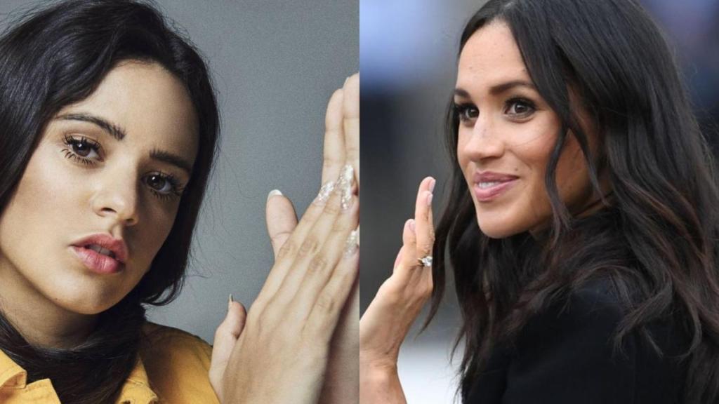 Rosalía y Meghan Markle / NOAH PHARRELL