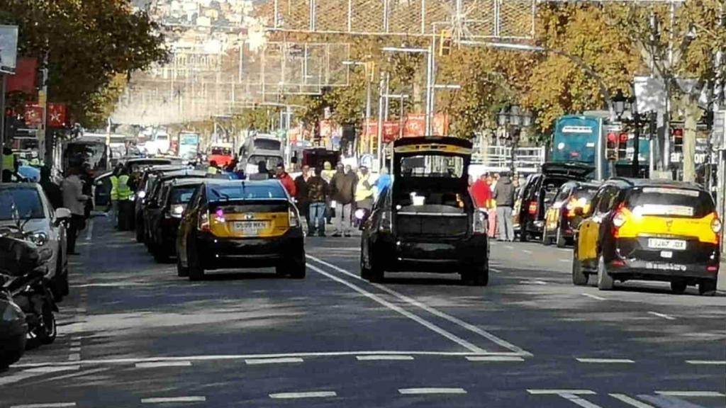 La protesta apenas ha concentrado unas decenas de personas / Twitter