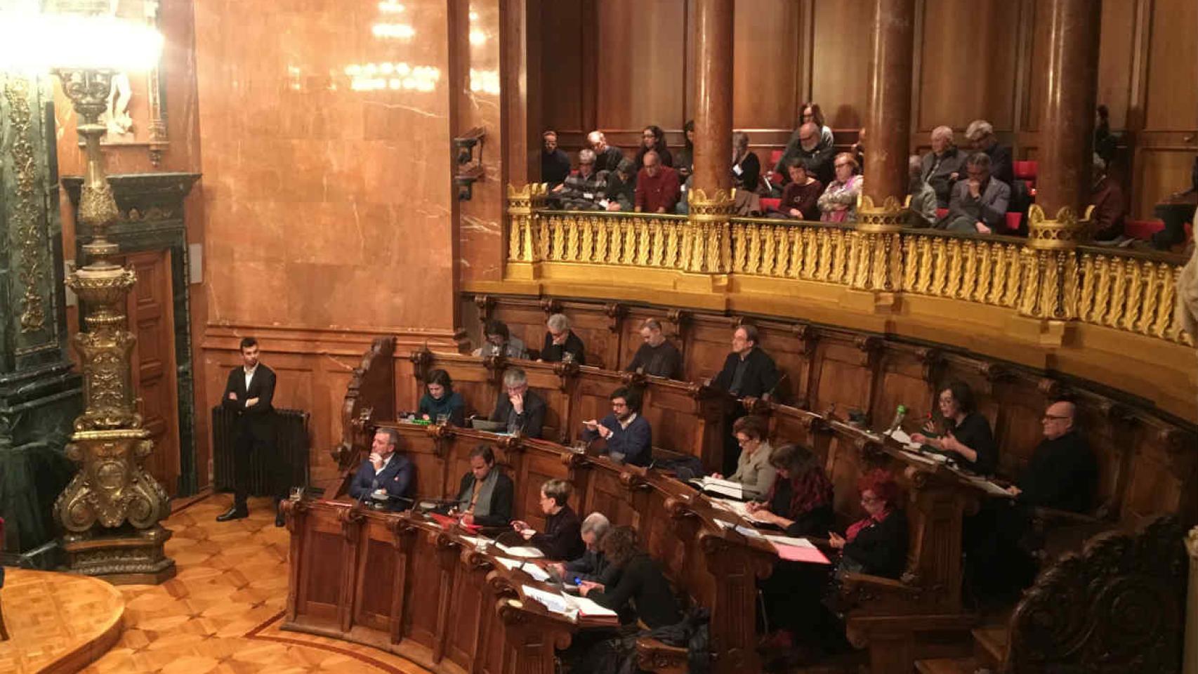 El pleno del Ayuntamiento ha vivido algunos momentos de gran tensión / CR