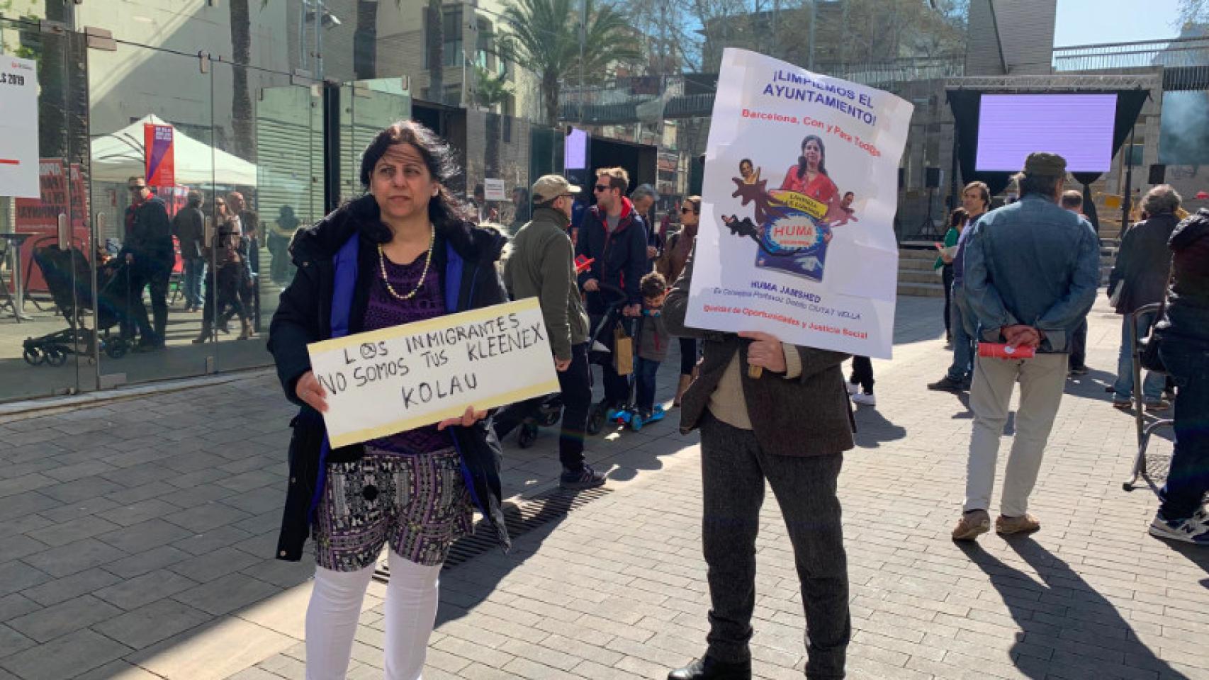 Huma Jamshed critica la actitud de la alcaldesa Ada Colau / Twitter