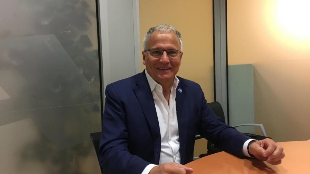 Josep Bou, en la sede del PP de Barcelona / RP