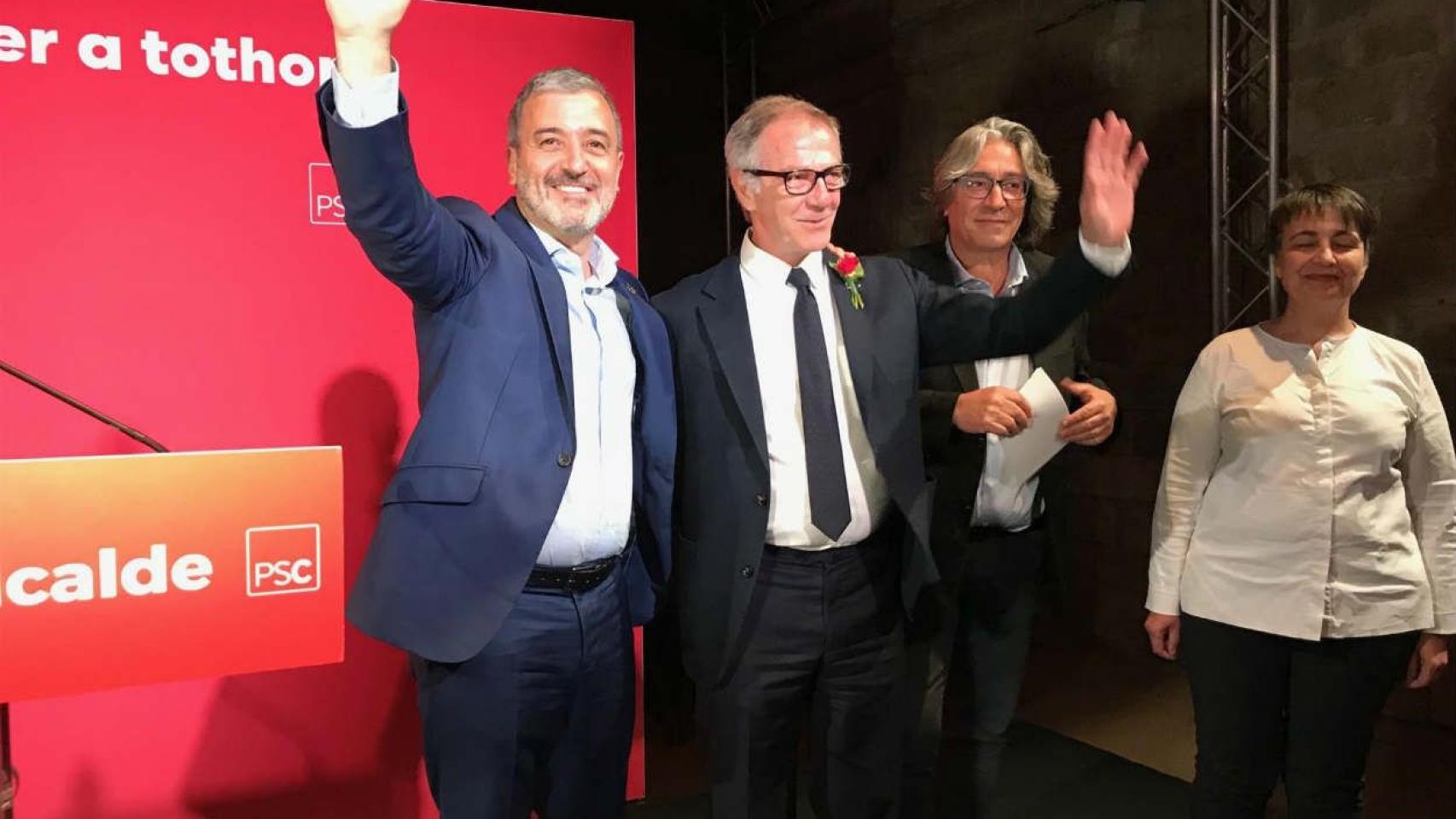 Jaume Colboni junto a  José Guirao, ministro de Cultura  / EP