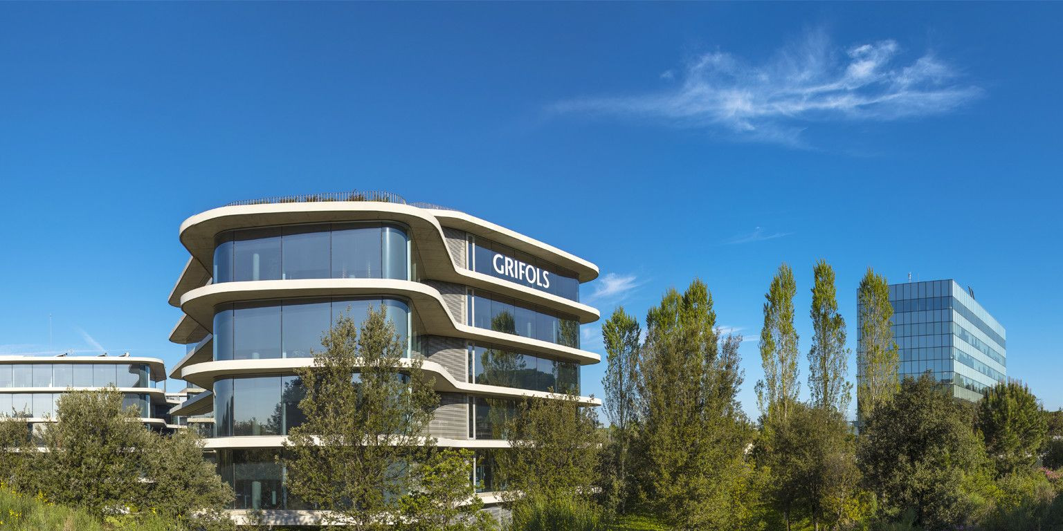Sede de la multinacional catalana Grífols en Parets del Vallès
