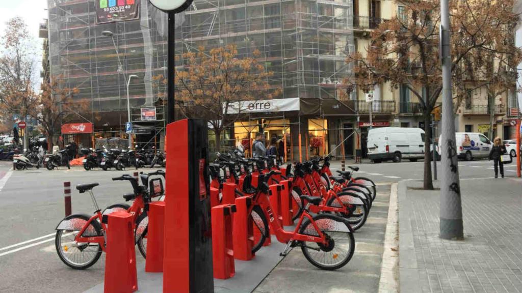 Una estación del bicing / CR