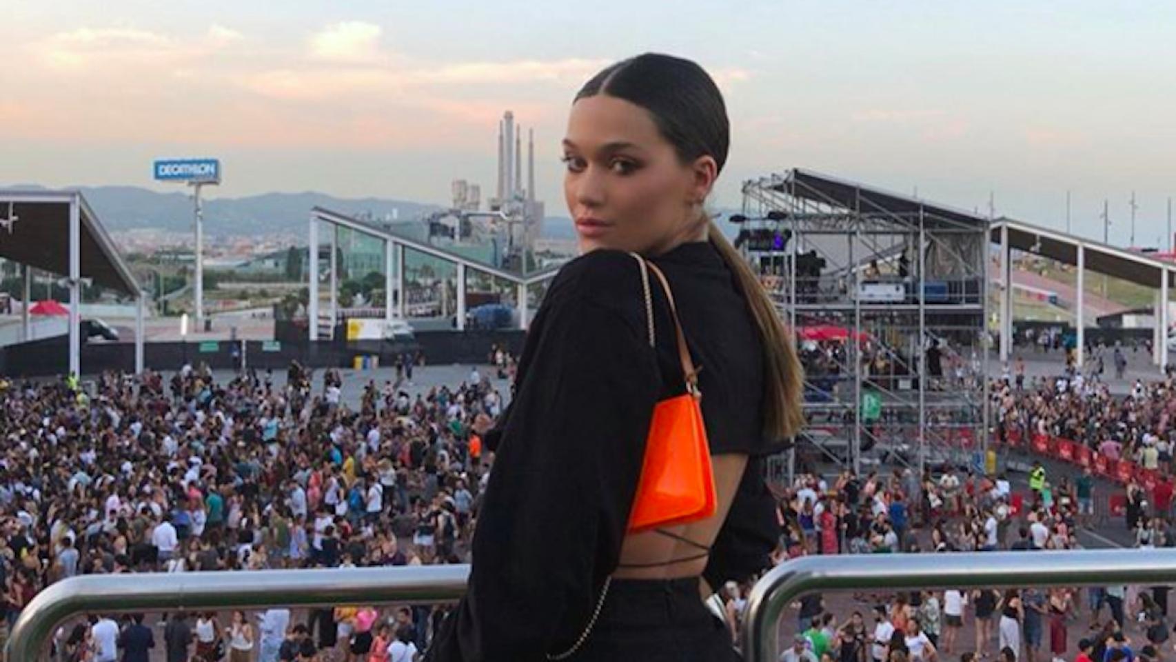 La influencer Alba Miró en la zona vip del festival Cruïlla / INSTAGRAM