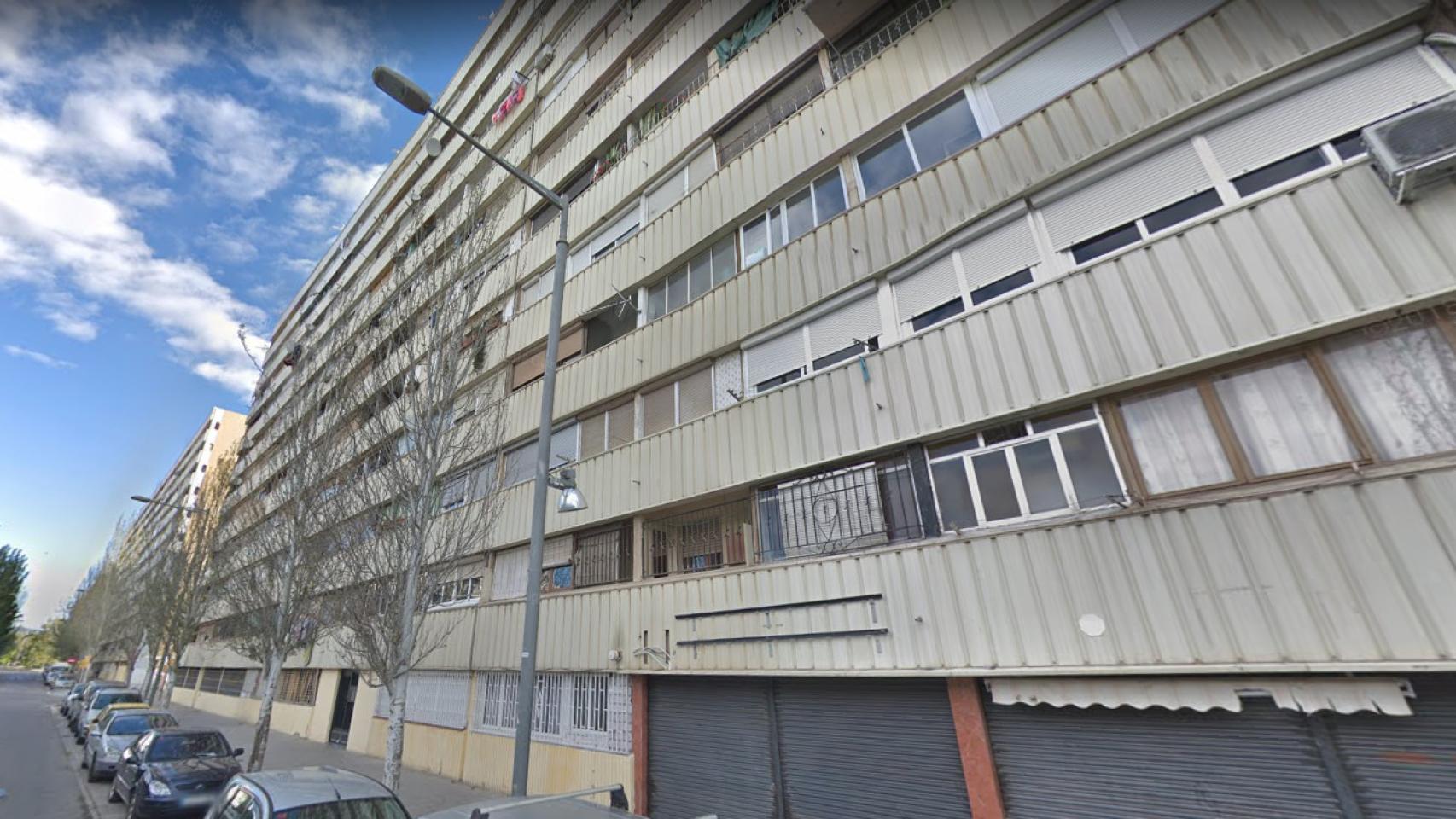 Bloque de edificios de la Mina, ubicado en el municipio de Sant Adrià del Besòs