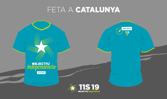 Camiseta de la ANC para la manifestación de la Diada / ANC