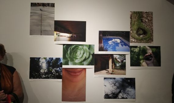 Una de las instalaciones en la muestra 'Material sensible' / P.B.