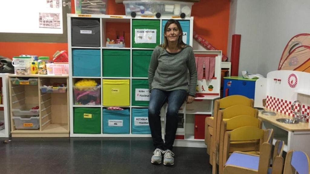 María José García en el Casal d'Infants del Raval / ALBA LOSADA