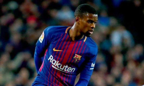 Nelson Semedo, el jugador del Barça que ha sido víctima de un robo en su domicilio / EFE
