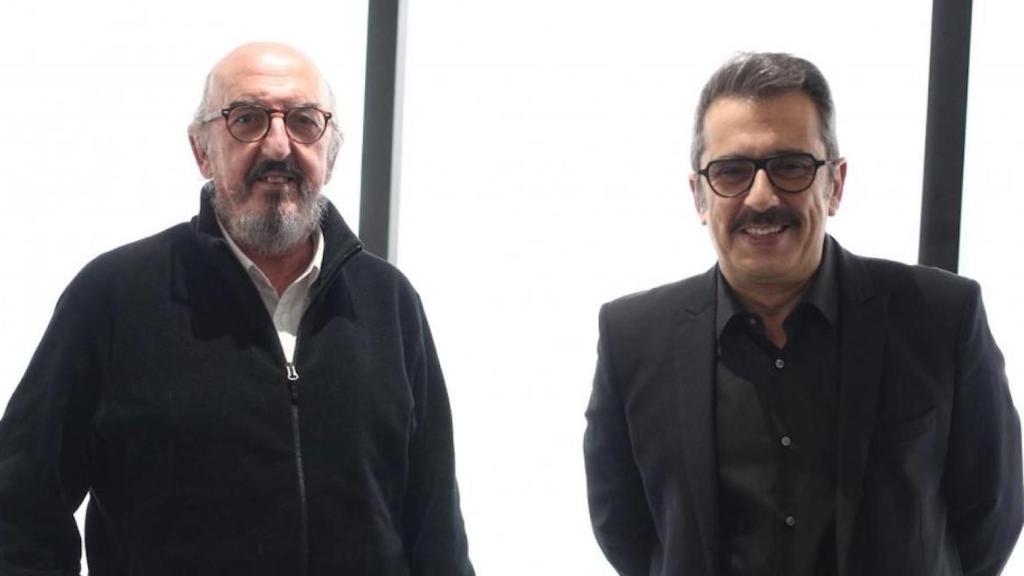 El cofundador de Mediapro, Jaume Roures, y el responsable de El Terrat, Andreu Buenafuente / EP