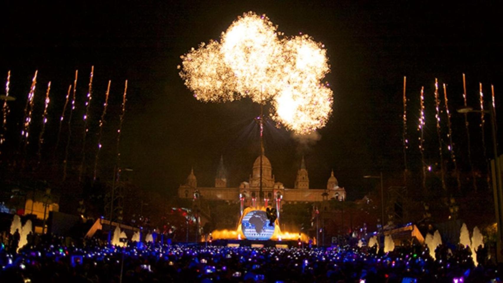 Espectáculo de Fin de Año de 2018 en Barcelona