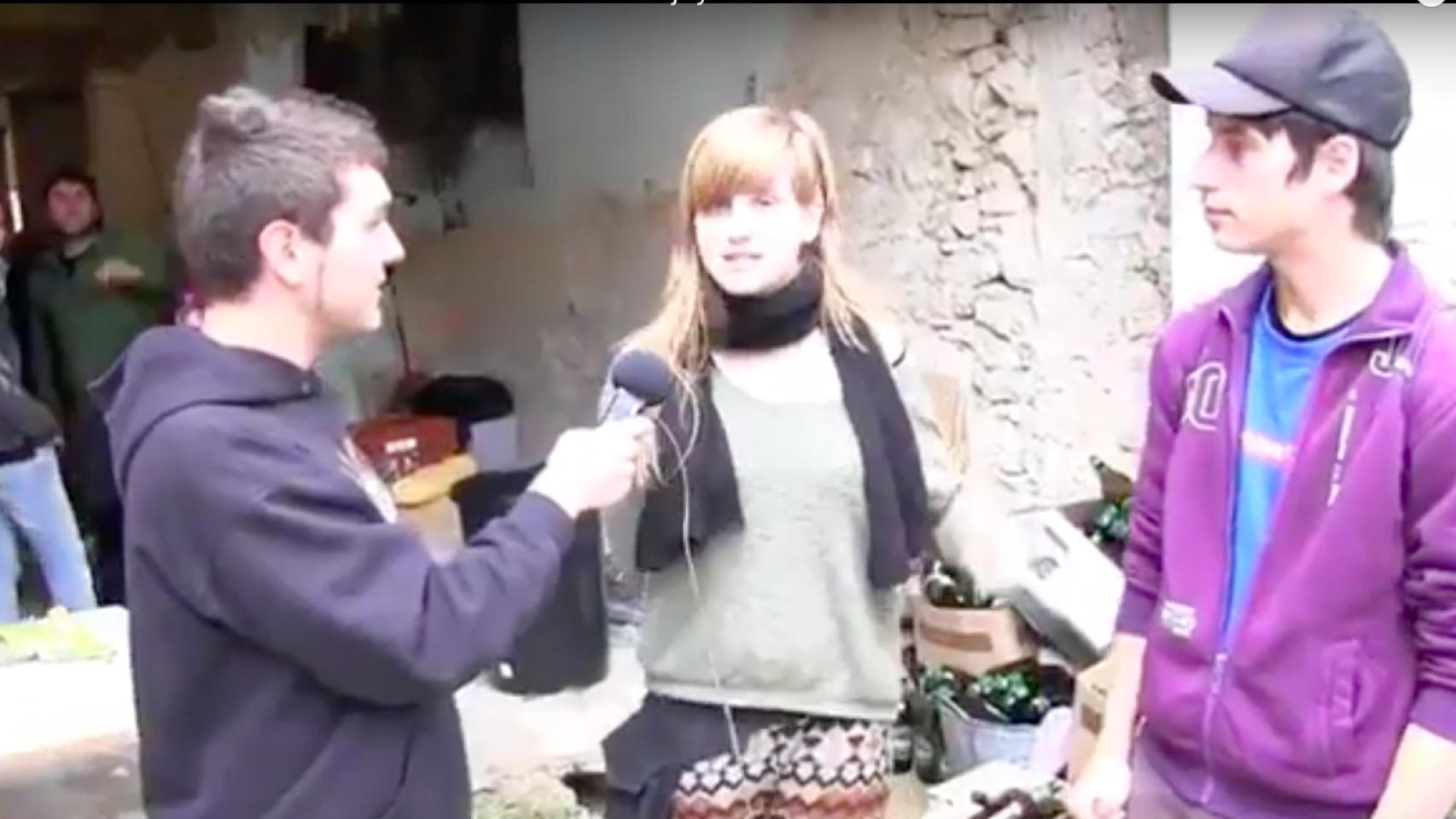 La concursante de Operación Triunfo, Samantha Gilabert, durante su época como miembro de Arran / YOUTUBE