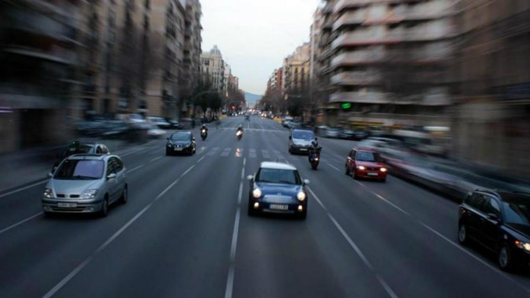 Imagen de archivo de la calle Aragó de Barcelona