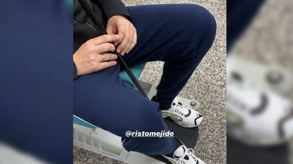 Risto Mejide en el hospital por su accidente / INSTAGRAM