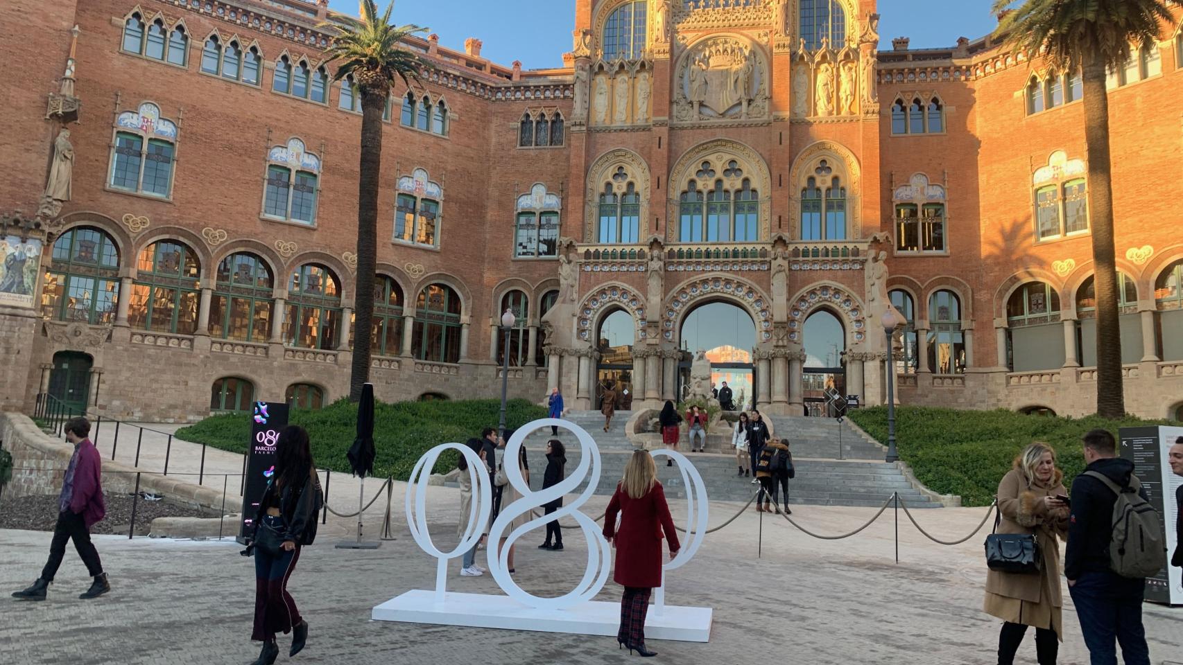 Entrada del Recinto Modernista de Sant Pau donde se ha celebrado la edición más insípida de la 080 / BMAGAZINE