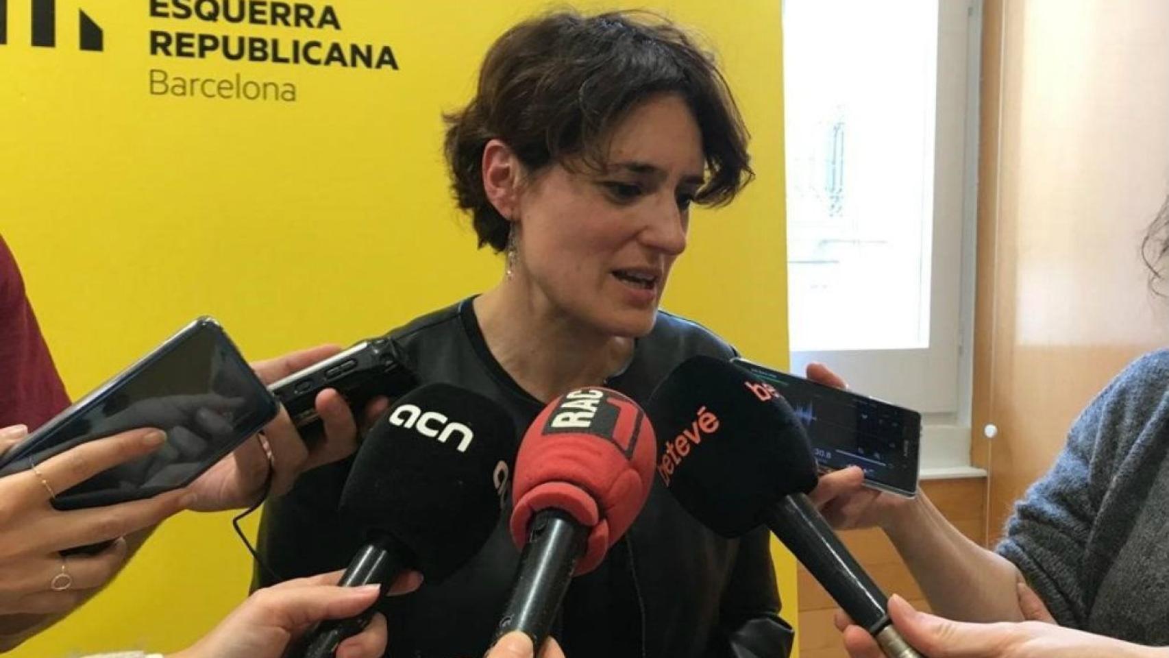 La concejal de ERC en el Ayuntamiento, Eva Baró / EUROPA PRESS