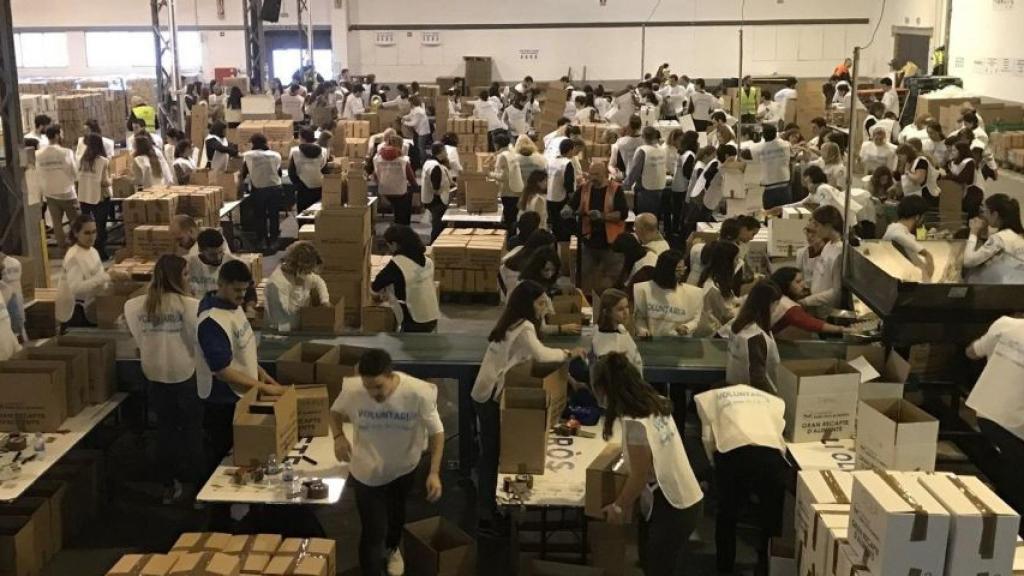 Voluntarios del Banco de Alimentos / EUROPA PRESS