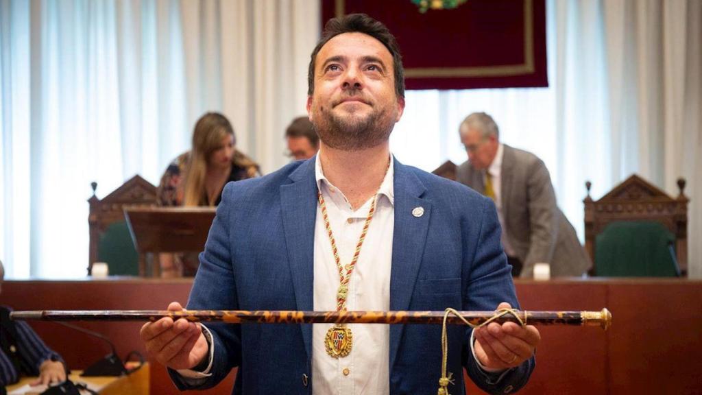 Álex Pastor, durante su toma de posesión / EUROPA PRESS