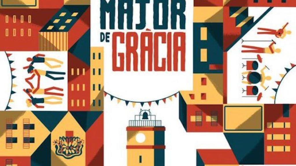 Cartel de las fiestas de Gràcia de 2020 / SERGI SOLANS