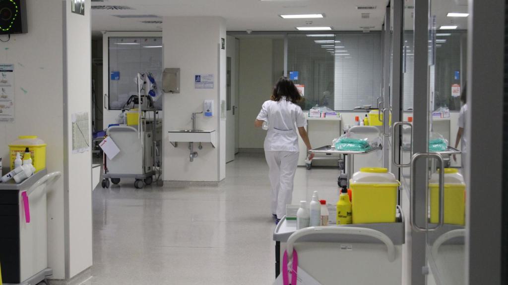 Una experta de sanidad en un hospital durante el coronavirus