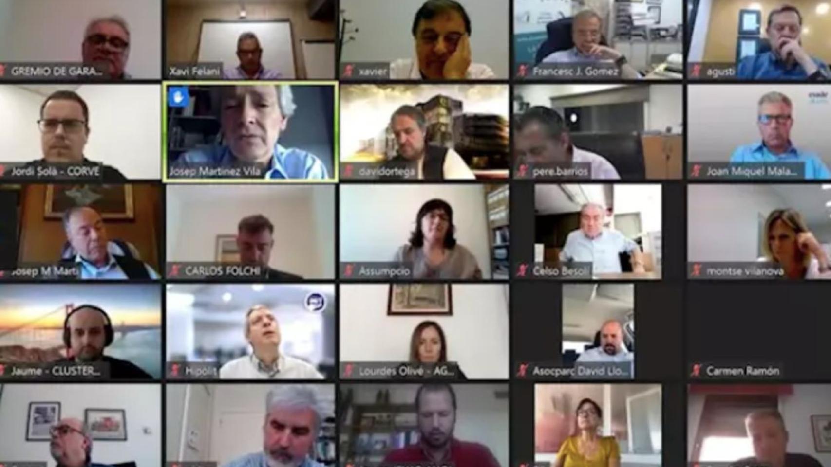 Constitución de la Plataforma por la Movilidad Privada / GREMI DEL MOTOR