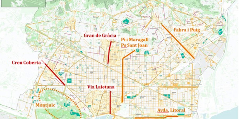 Éstos son los siete itinerarios seguros durante los fines de semana / AJ. DE BCN