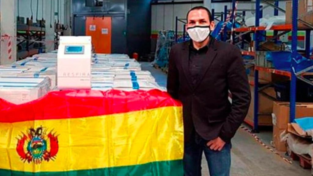 El cónsul de Bolivia en Barcelona, Alberto Pareja, en una imagen de archivo