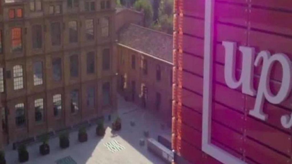 Un edificio de la Universitat Pompeu Fabra