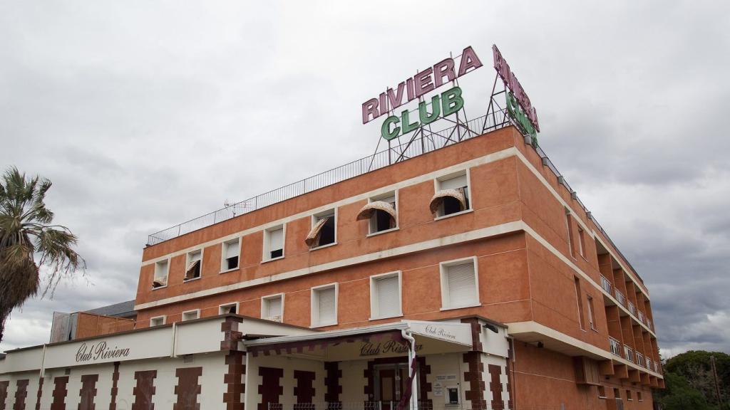 El prostíbulo Riviera de Castelldefels antes de su derribo / ARCHIVO