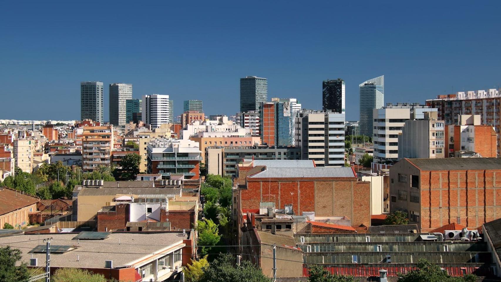 Vista panorámica de L'Hospitalet de Llobregat, la ciudad más poblada de Catalunya / FLICKR