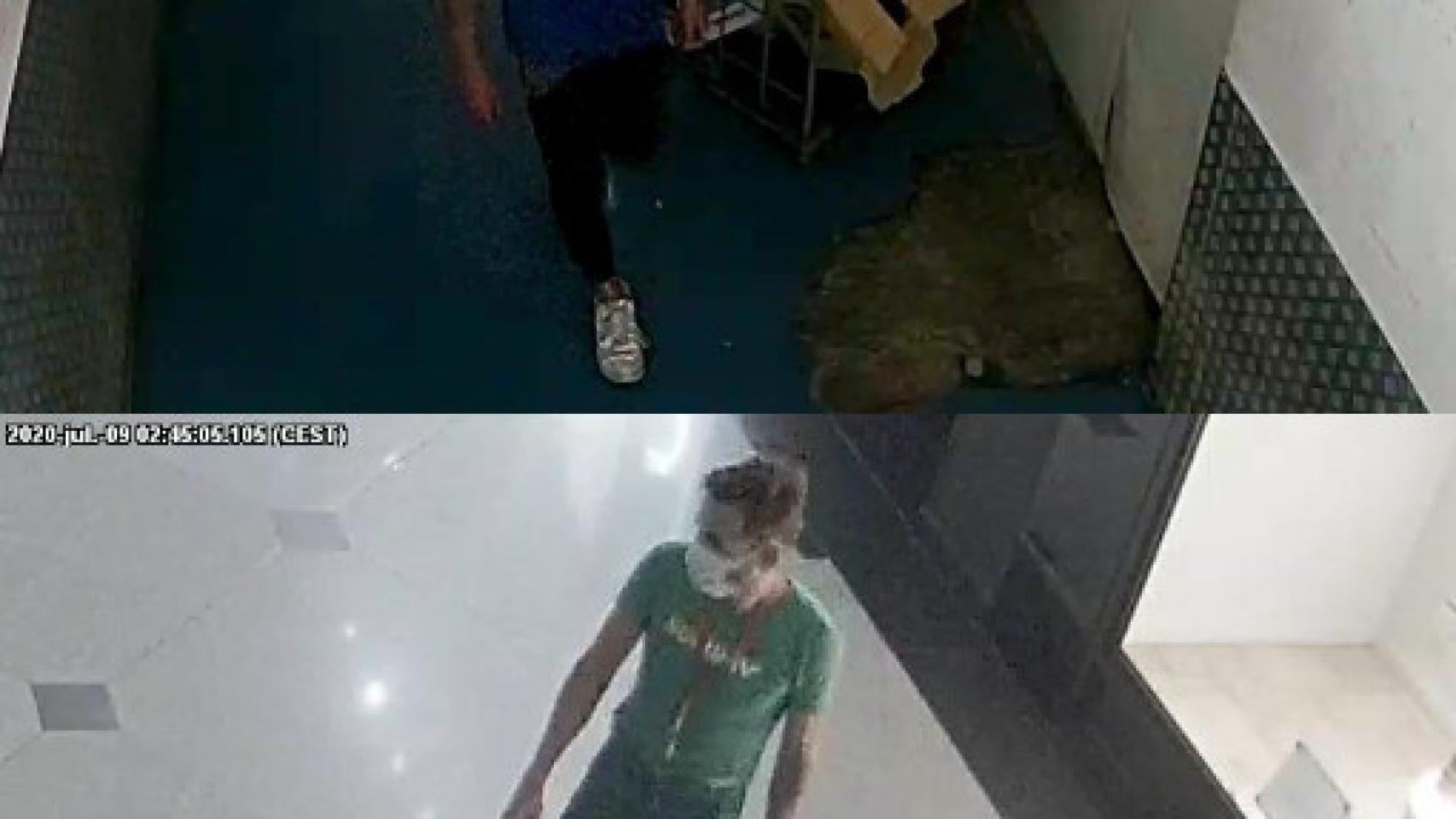 El ladrón del centro comercial Diagonal Mar cazado por las cámaras de seguridad / MOSSOS D'ESQUADRA