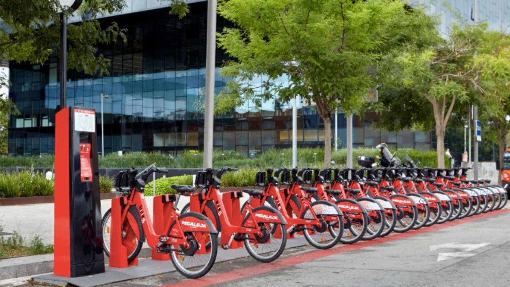 Estación de Bicing, en una imagen de archivo / BICING